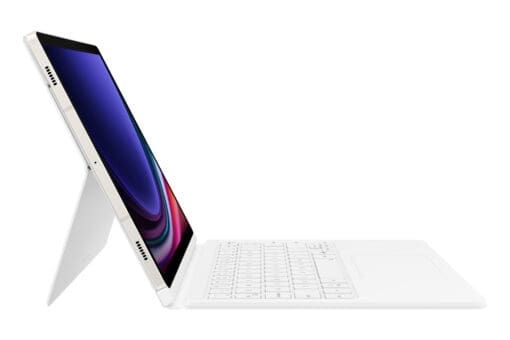 Samsung Book Cover Keyboard für Galaxy Tab S9/9 FE White – Bild 8