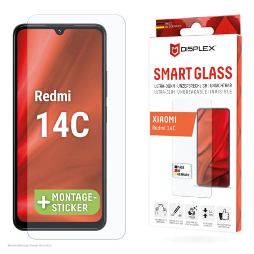 DISPLEX Panzerfolie Xiaomi Redmi 14C