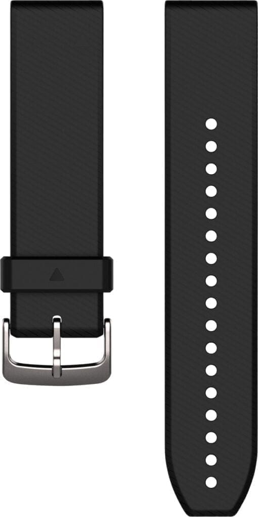 Garmin Ersatzarmband QuickFit® 22 Black/Silver Silicone