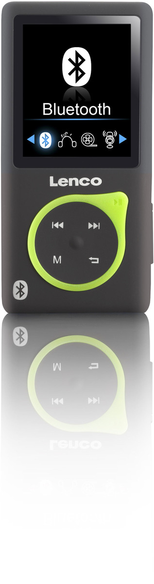 Lenco Xemio-768 best4you (Lime) - MP3-/Videoplayer * 8GB BT mit 
