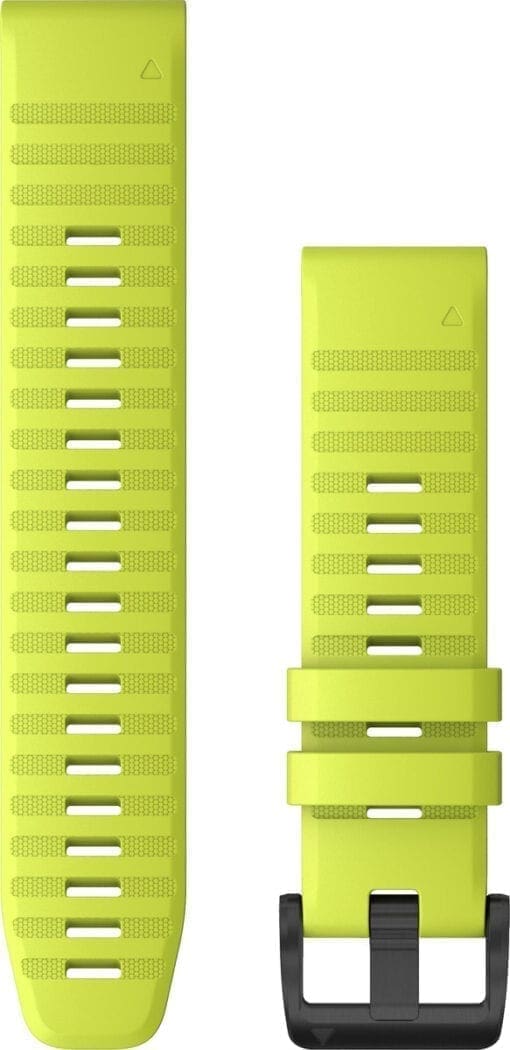 Garmin Ersatzarmband QuickFit 22mm Silikon Gelb/Schiefergrau