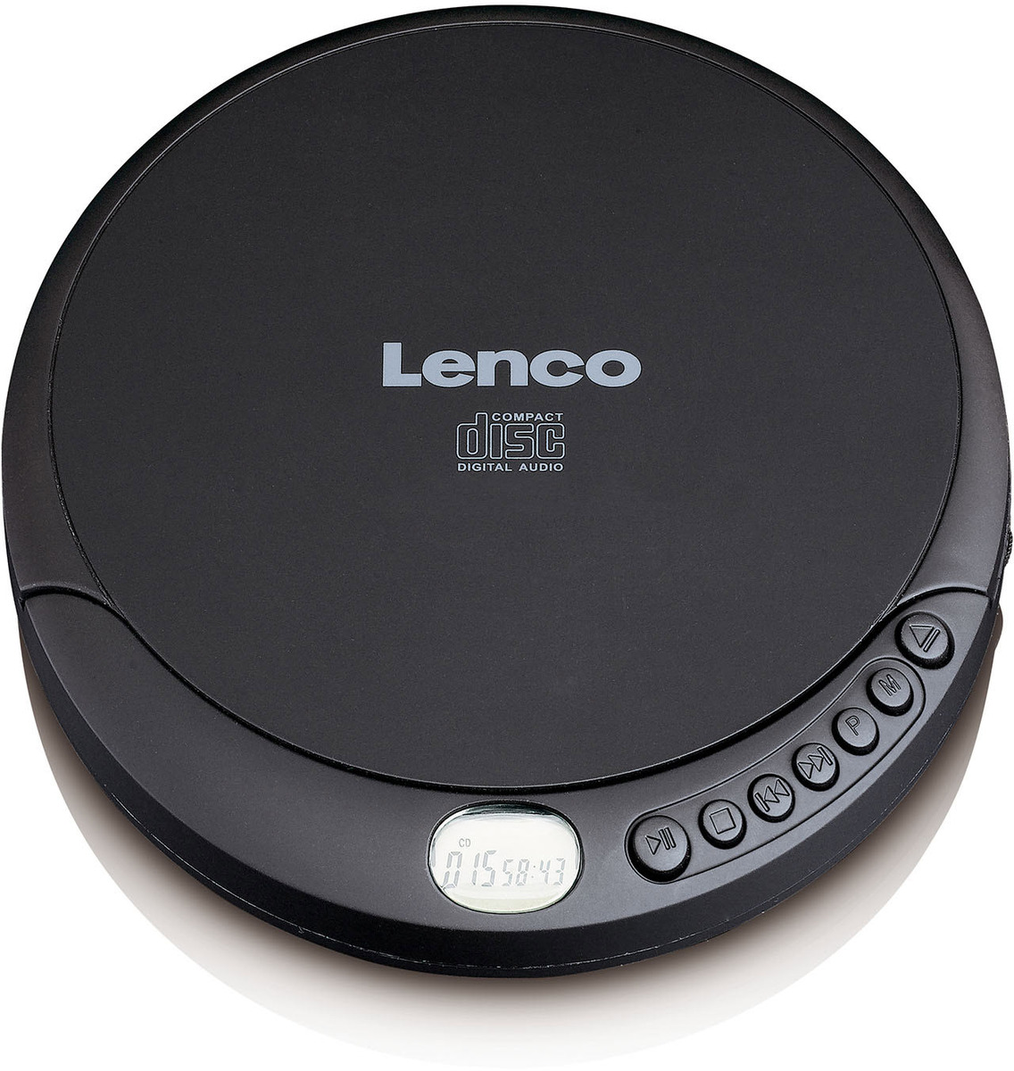 Lenco CD-010 CD Player/Discman (Schwarz) mit - best4you Ladefunktion