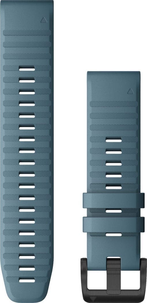 Garmin Ersatzarmband QuickFit 22mm Silikon Blau/Schiefergrau