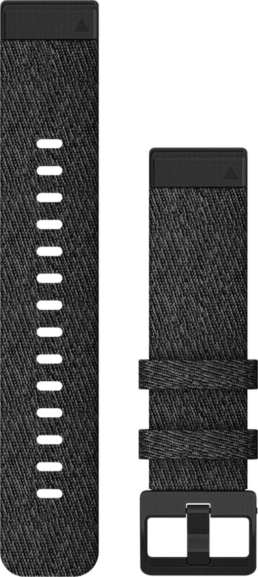 Garmin Ersatzarmband QuickFit20 Nylon Schwarz/Schiefergrau