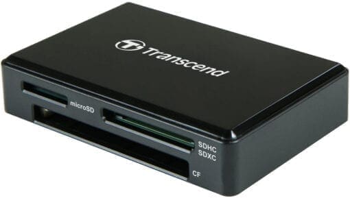 Transcend All-in-1 Multi Kartenlesegerät USB 3.1 Gen1, schwarz