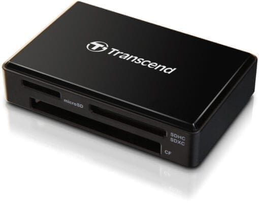 Transcend All-in-1 Multi Memory Card Reader, USB 3.1 Gen 1