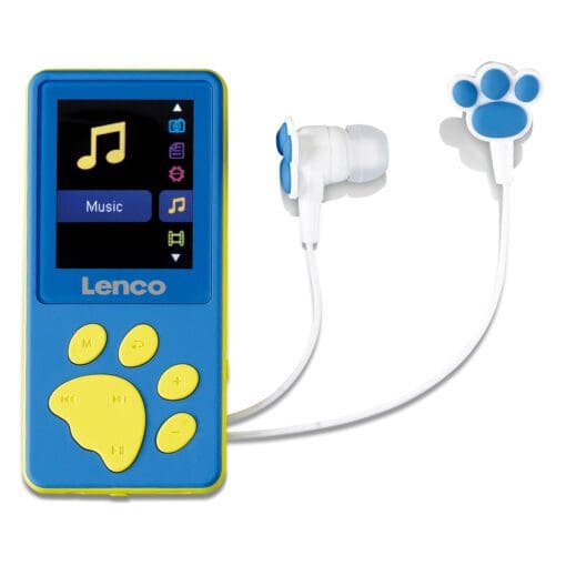 LENCO 8GB MP3, MP4 player mit 1,8" Display