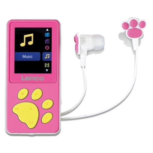 LENCO 8GB MP3, MP4 player mit 1,8" Display