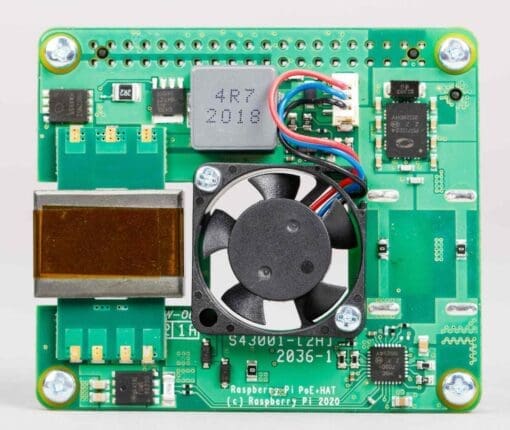 Raspberry Pi Foundation PoE+ Hat für Raspberry Pi 3B+ und Pi 4