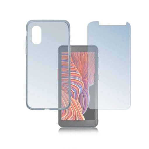 4smarts 360° Protection Set für Galaxy Xcover 5, transparent