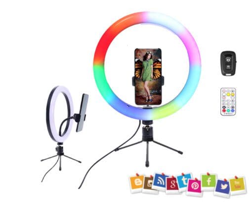 felixx Premium Influencer 10'' Ring Light Set Pro