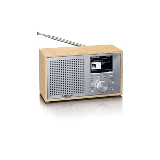 LENCO DAR-017 DAB+/FM Radio mit Bluetooth Wood