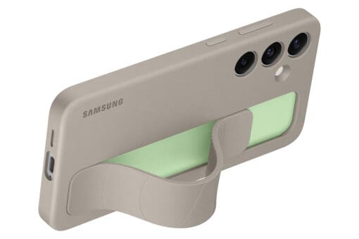 Samsung Standing Grip Case für Galaxy S24+, Taupe