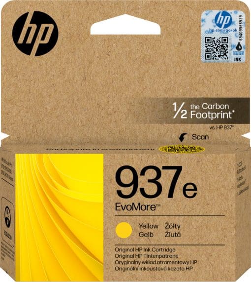 HP 937e EvoMore Gelb Original Tintenpatrone