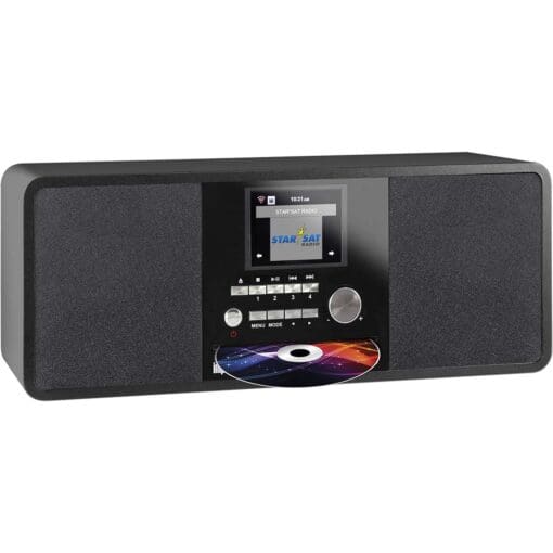 DABMAN i200 CD Multifunkt.Radio DAB+/ FM/ Internet/ BT, black