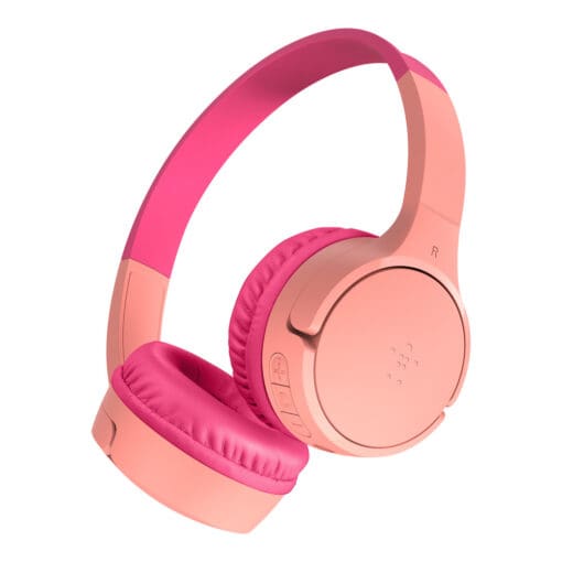 Belkin SOUNDFORM Mini BT On-Ear Kopfhörer für Kinder, rosa