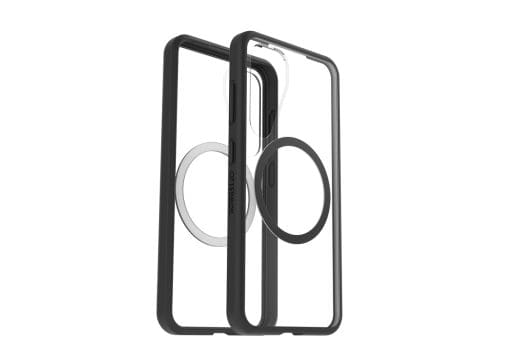 Otterbox React Magnet Qi2 für Samsung S25, Black Crystal