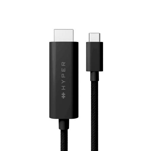 Hyper 4K USB-C to HDMI Cable, Black