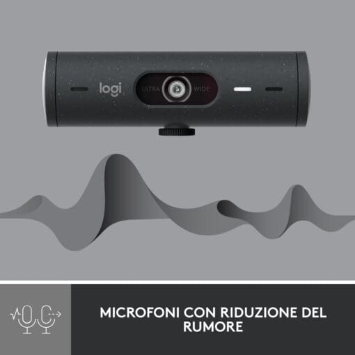 Logitech Webcam BRIO 500 Grafit – Bild 8