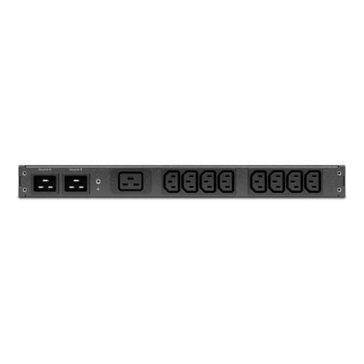 APC RACK ATS, 1HE, 16A, 230V 2 C20 IN, 8 C13, 1 C19 OUT – Bild 2