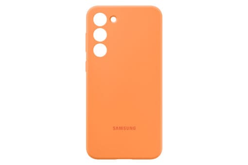 Samsung Silicone Case für Galaxy S23+, Orange