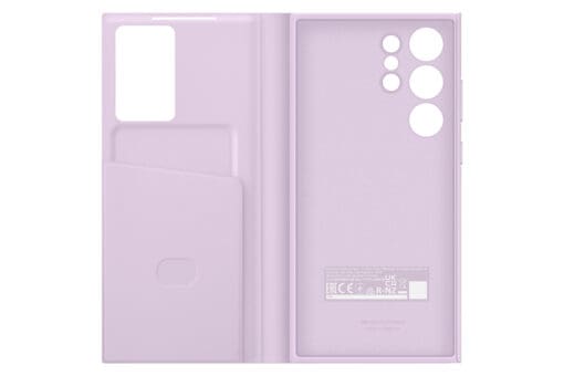 Samsung Smart View Wallet Case für Galaxy S23 Ultra, Lavender – Bild 2