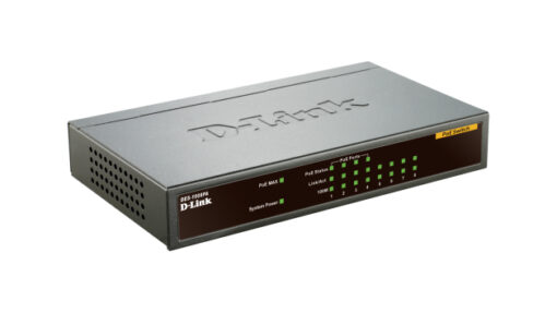 D-Link DES-1008PA 8-Port Layer2 PoE Fast Ethernet Switch – Bild 2