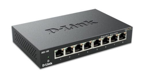 D-Link DGS-108 8-Port Layer2 Gigabit Switch – Bild 3