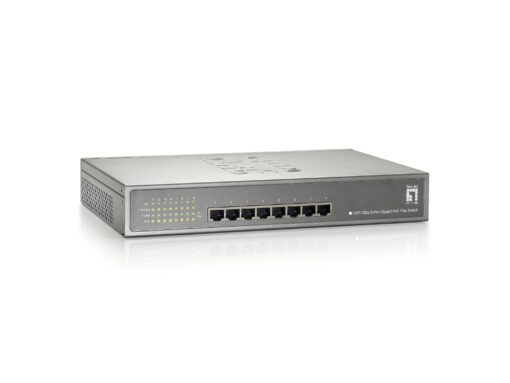 LevelOne GEP-0822 8-Port Gigabit PoE Plus Switch – Bild 2