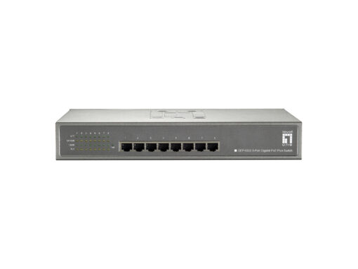 LevelOne GEP-0822 8-Port Gigabit PoE Plus Switch