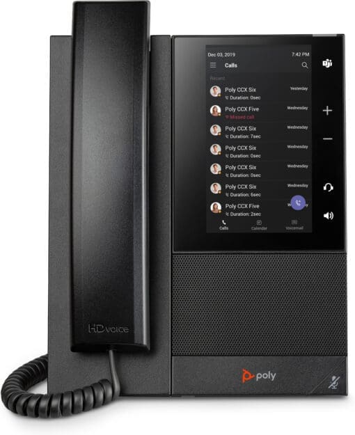 Poly CCX 505 Phone Teams (PoE, ohne Netzteil) – Bild 7