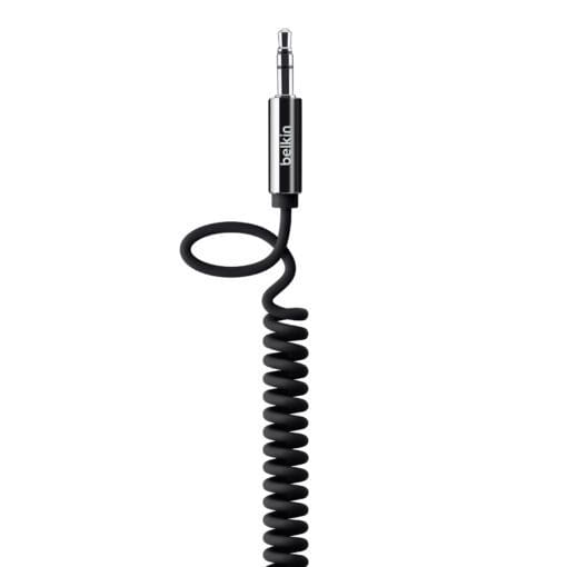 Belkin Audio Spiralkabel (3,5 mm) schwarz