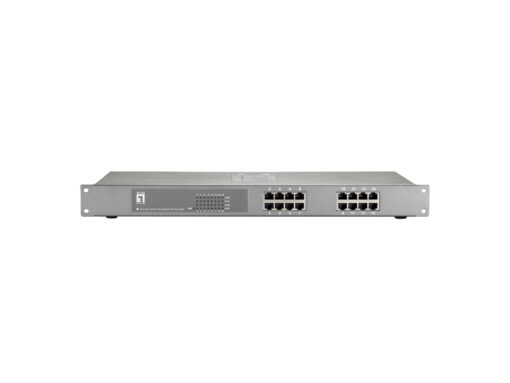 LevelOne FEP-1612 16-Port Fast Ethernet PoE Plus Switch – Bild 3