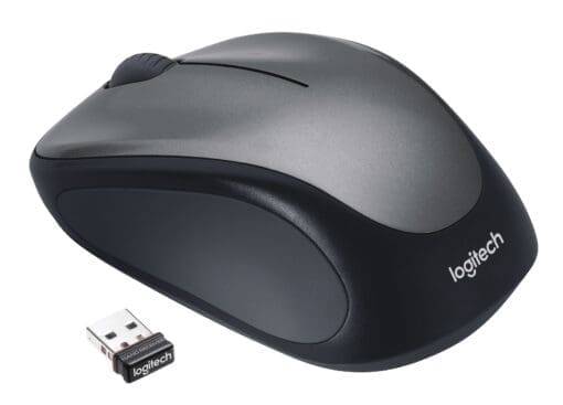 Logitech Wireless Maus M235 Grau/Schwarz – Bild 4