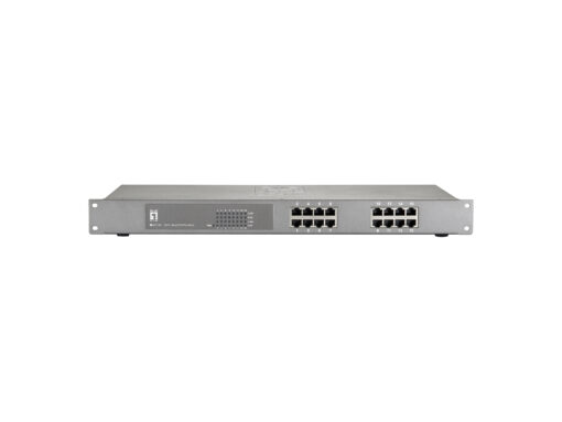 LevelOne GEP-1621 16-Port Gigabit PoE-Plus Switch, 240W – Bild 3