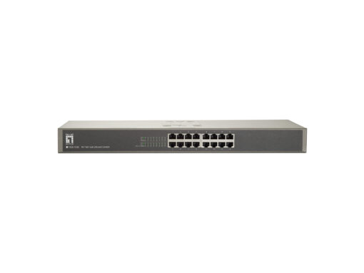 LevelOne FSW-1650 16-Port 10/100 Rackmount Switch – Bild 3