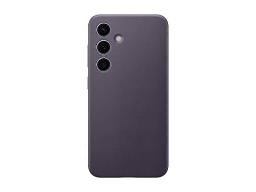 Samsung by Hochuen Vegan Leather Case für S24, Dark Violet