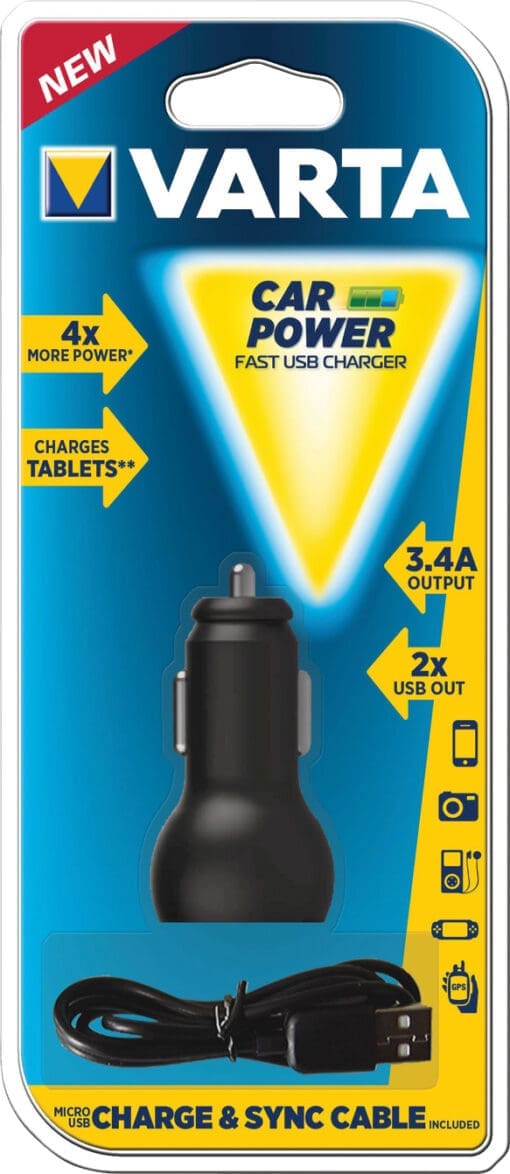 VARTA portable USB Car Charger – Bild 2