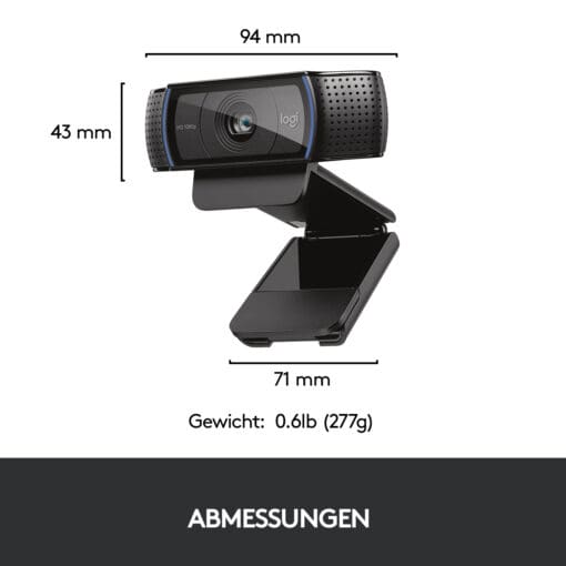 Logitech HD Pro Webcam C920 – Bild 8