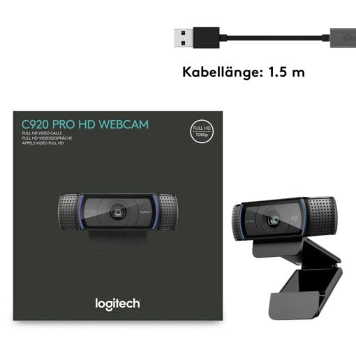 Logitech HD Pro Webcam C920 – Bild 10