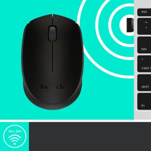 Logitech M171 Wireless Maus schwarz – Bild 6