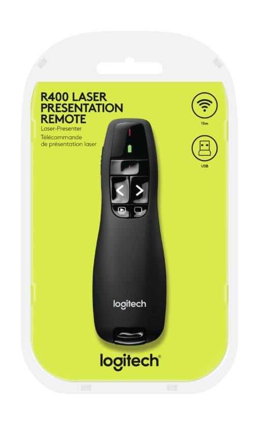 Logitech Wireless Presenter R400 - schwarz – Bild 6