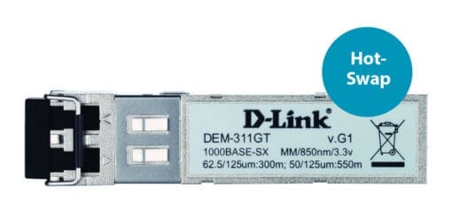 D-Link DEM-311GT 1Port mini GBIC Transceiver 1000BaseSX – Bild 3