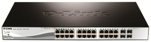 D-Link DGS-1210-28P 28-Port Layer2 PoE Gigabit Smart Managed