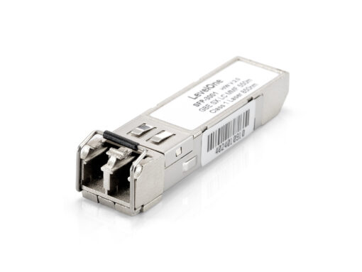 LevelOne SFP-3001 1.25G Multi-mode SFP Transceiver,550m, 850nm