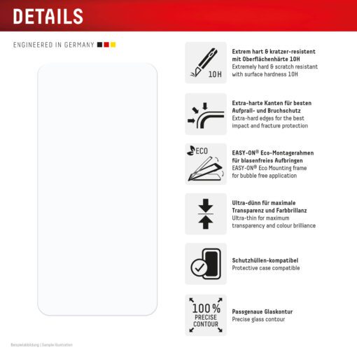 DISPLEX Panzerglas + Case Samsung Galaxy S24+ – Bild 2