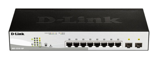 D-Link DGS-1210-10P 10-Port Layer2 PoE Gigabit Smart Managed