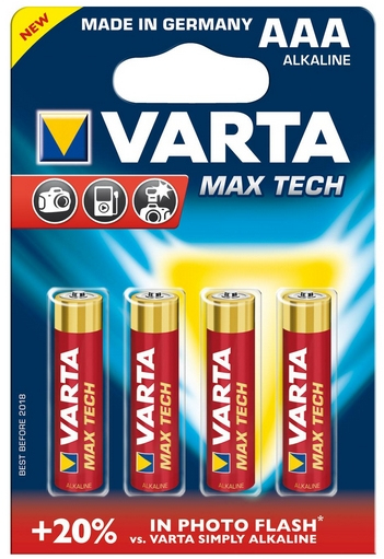 VARTA LONGLIFE Max Power AAA Blister 4 - best4you