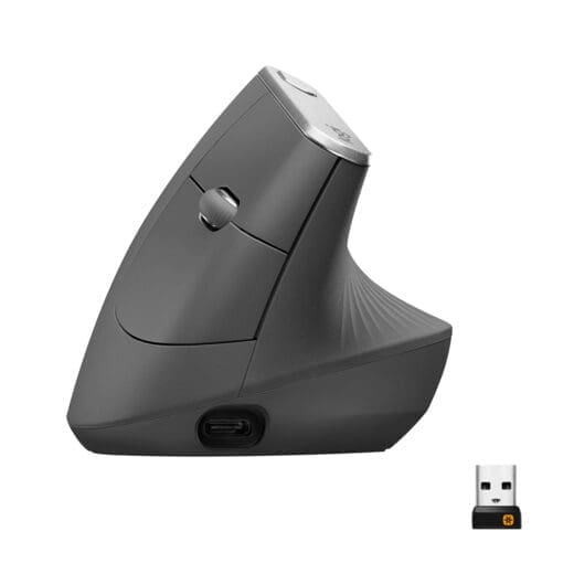 Logitech MX Vertical Wireless Maus schwarz