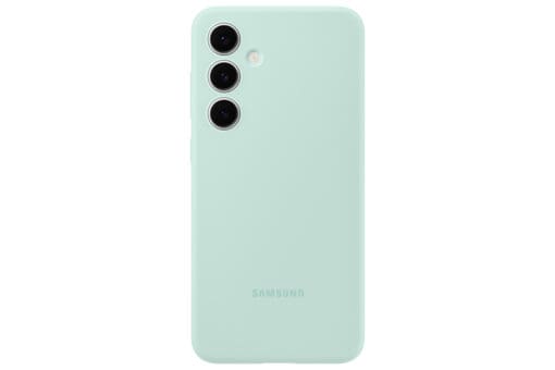 Samsung Silicone Case für Galaxy S24 FE, mint